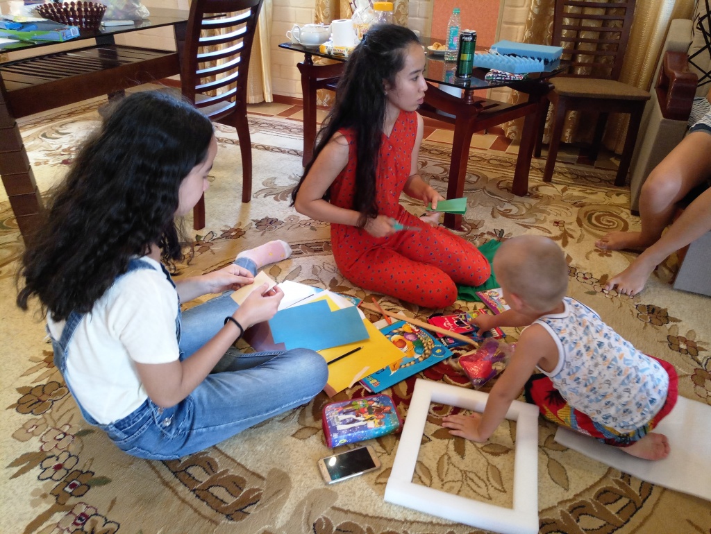 Дети активно участвовали в конкурсах