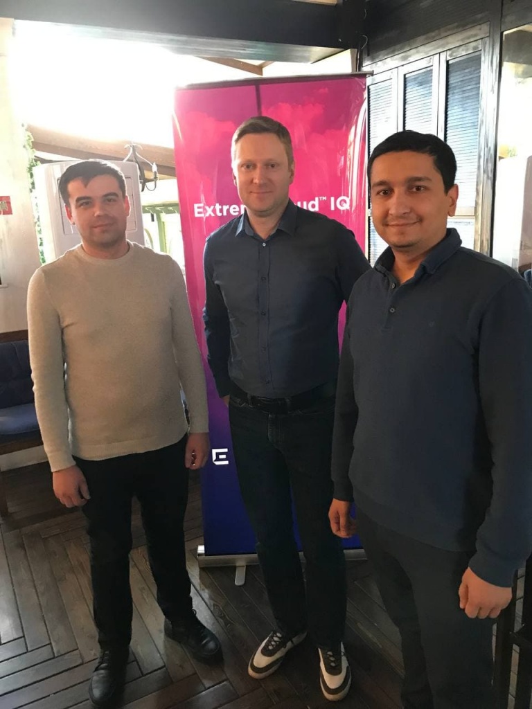 Специалисты NIHOL на мероприятии вендора Extreme Networks