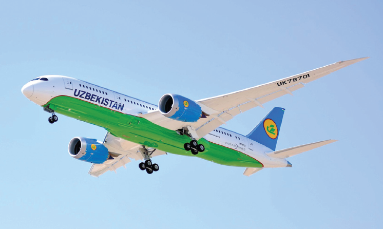 Uzbekistan airways.