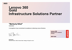 Merkuriy Nihol: Lenovo 360 Gold Infrastructure Solutions Partner